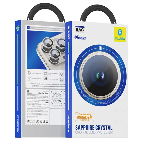 Защитное стекло BlueO Sapphire на камеру для Apple iPhone 18 Pro / 18 Pro Max — Бордовый — фото 2 Защитное стекло BlueO Sapphire на камеру для Apple iPhone 18 Pro / 18 Pro Max — Бордовый — фото 2