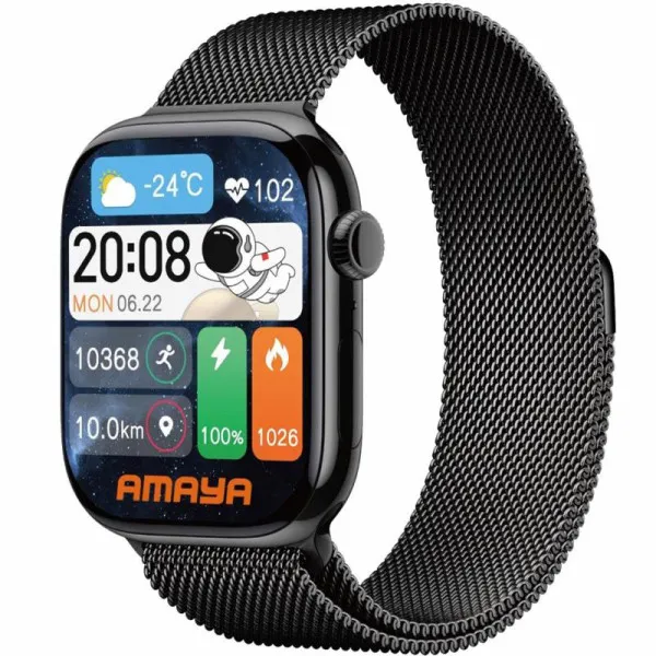 Смарт-годинник Amaya X10 Mini Smart sports watch (call version) — Чорний — фото 1