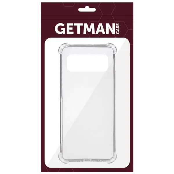 TPU чехол GETMAN Ease logo усиленные углы Full Camera для Google Pixel 10 — Прозрачный — фото 2 TPU чехол GETMAN Ease logo усиленные углы Full Camera для Google Pixel 10 — Прозрачный — фото 2