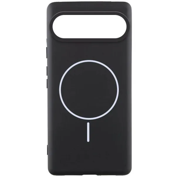 Чехол Silicone Cover Lakshmi (AA) with Magnetic Fit для Google Pixel 10 / 10 Pro / 11 / 11 Pro — Черный — фото 2 Чехол Silicone Cover Lakshmi (AA) with Magnetic Fit для Google Pixel 10 / 10 Pro / 11 / 11 Pro — Черный — фото 2