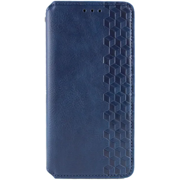 Шкіряний чохол-книжка GETMAN Cubic (PU) для Google Pixel 6 — Синій — фото 1