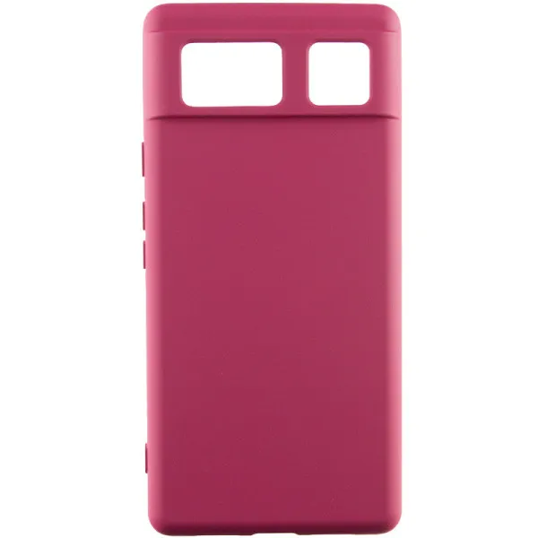 Чехол Silicone Cover Lakshmi (A) для Google Pixel 6 — Бордовый — фото 1 Чехол Silicone Cover Lakshmi (A) для Google Pixel 6 — Бордовый — фото 1