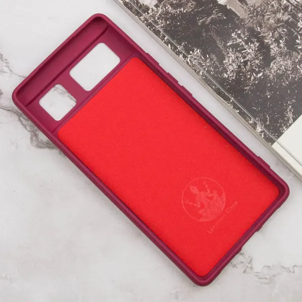 Чехол Silicone Cover Lakshmi (A) для Google Pixel 6 — Бордовый — фото 3 Чехол Silicone Cover Lakshmi (A) для Google Pixel 6 — Бордовый — фото 3