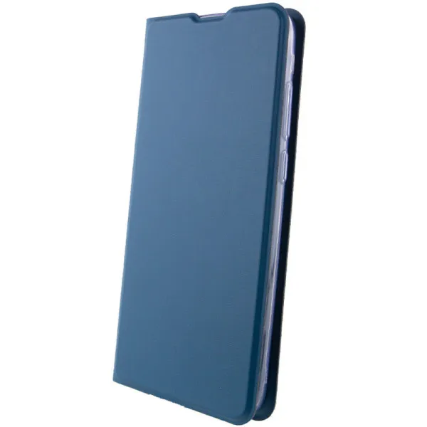 Кожаный чехол-книжка GETMAN Elegant (PU) для Google Pixel 6a — Синий — фото 3 Кожаный чехол-книжка GETMAN Elegant (PU) для Google Pixel 6a — Синий — фото 3