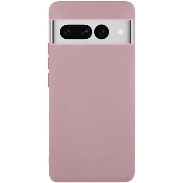Чехол TPU GETMAN Liquid Silk для Google Pixel 7 Pro — Розовый — фото 1 Чехол TPU GETMAN Liquid Silk для Google Pixel 7 Pro — Розовый — фото 1