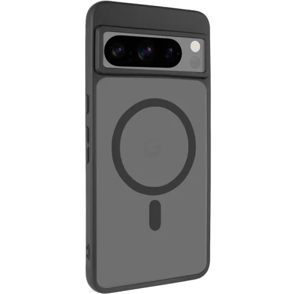 Чохол TPU Bloom with Magnetic Fit для Google Pixel 8 Pro — Чорний — фото 1 Чохол TPU Bloom with Magnetic Fit для Google Pixel 8 Pro — Чорний — фото 1