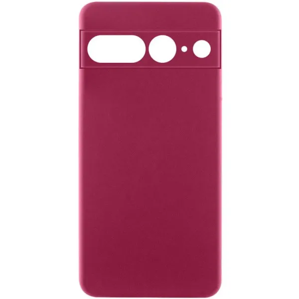 Чехол Silicone Cover Ummi Lakshmi Full Camera (AA) для Google Pixel 8 — Бордовый Чехол Silicone Cover Ummi Lakshmi Full Camera (AA) для Google Pixel 8 — Бордовый