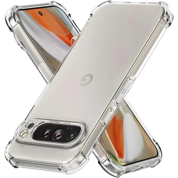 TPU чохол GETMAN Ease logo посилені кути Full Camera для Google Pixel 9 Pro XL — Прозорий — фото 1 TPU чохол GETMAN Ease logo посилені кути Full Camera для Google Pixel 9 Pro XL — Прозорий — фото 1