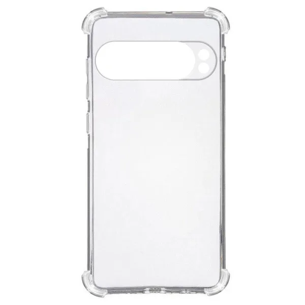 TPU чохол GETMAN Ease logo посилені кути Full Camera для Google Pixel 9 Pro XL — Прозорий — фото 2 TPU чохол GETMAN Ease logo посилені кути Full Camera для Google Pixel 9 Pro XL — Прозорий — фото 2