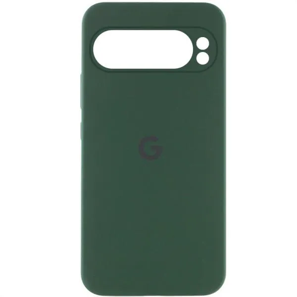 Чохол Silicone Cover Lakshmi Full Camera (AAA) with Logo для Google Pixel 9 Pro — Зелений — фото 2 Чохол Silicone Cover Lakshmi Full Camera (AAA) with Logo для Google Pixel 9 Pro — Зелений — фото 2