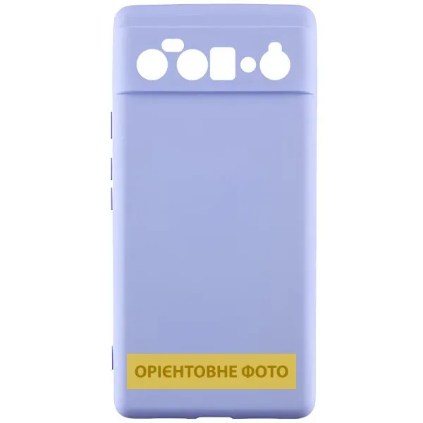Чехол TPU GETMAN Liquid Silk Full Camera для Google Pixel 9 — Сиреневый Чехол TPU GETMAN Liquid Silk Full Camera для Google Pixel 9 — Сиреневый