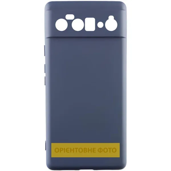 Чехол TPU GETMAN Liquid Silk Full Camera для Google Pixel 9 — Синий Чехол TPU GETMAN Liquid Silk Full Camera для Google Pixel 9 — Синий