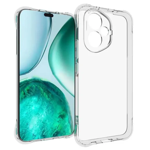 TPU чехол GETMAN Ease logo усиленные углы Full Camera для Honor 400 — Прозрачный — фото 1 TPU чехол GETMAN Ease logo усиленные углы Full Camera для Honor 400 — Прозрачный — фото 1