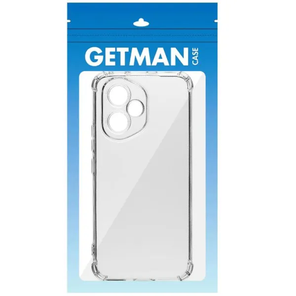 TPU чехол GETMAN Ease logo усиленные углы Full Camera для Honor 400 — Прозрачный — фото 3 TPU чехол GETMAN Ease logo усиленные углы Full Camera для Honor 400 — Прозрачный — фото 3