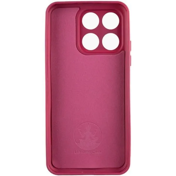 Чехол Silicone Cover Lakshmi Full Camera (A) для Huawei Honor X8a — Бордовый — фото 2