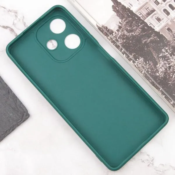 Силиконовый чехол Candy Full Camera для Infinix Hot 30 Play — Зеленый — фото 3 Силиконовый чехол Candy Full Camera для Infinix Hot 30 Play — Зеленый — фото 3