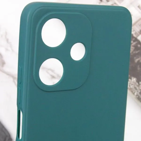 Силиконовый чехол Candy Full Camera для Infinix Hot 30 Play — Зеленый — фото 5 Силиконовый чехол Candy Full Camera для Infinix Hot 30 Play — Зеленый — фото 5