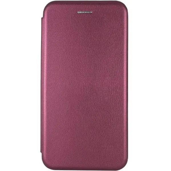 Кожаный чехол-книжка Classy для Infinix Hot 60i / 60 — Бордовый