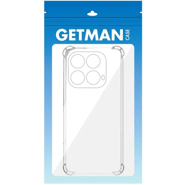 TPU чехол GETMAN Ease logo усиленные углы Full Camera для Infinix Note 40 4G — Прозрачный — фото 3 TPU чехол GETMAN Ease logo усиленные углы Full Camera для Infinix Note 40 4G — Прозрачный — фото 3