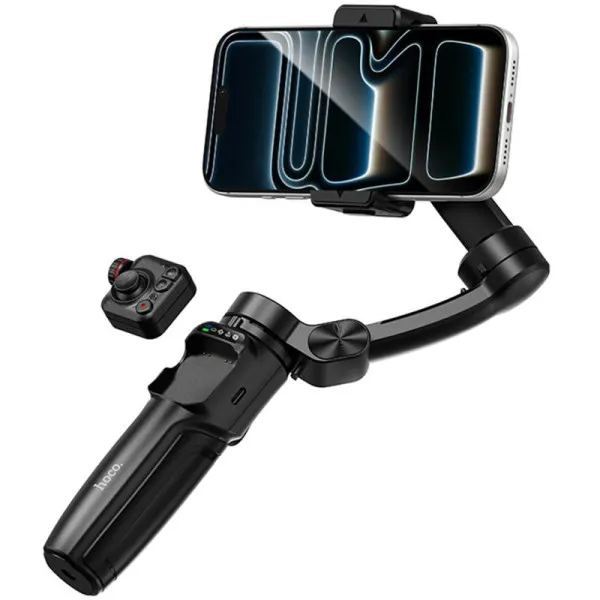 Стабилизатор Hoco K91 Support 3-axis smart gimbal — Черный — фото 1