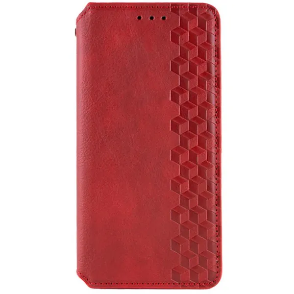 Шкіряний чохол-книжка GETMAN Cubic (PU) для Apple iPhone X / XS (5.8") — Червоний — фото 1 Шкіряний чохол-книжка GETMAN Cubic (PU) для Apple iPhone X / XS (5.8") — Червоний — фото 1