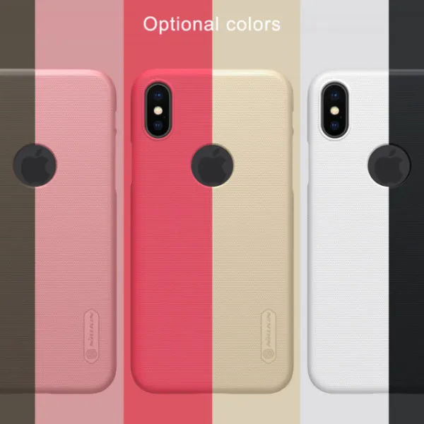 Чехол Nillkin Matte для Apple iPhone X (5.8") / XS (5.8") — Красный — фото 1 Чехол Nillkin Matte для Apple iPhone X (5.8") / XS (5.8") — Красный — фото 1