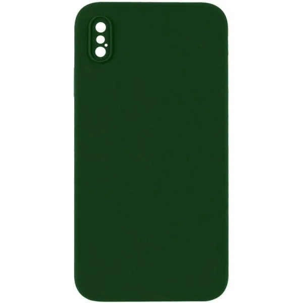 Чехол Silk Square Full Camera Protective (AA) NO LOGO для Apple iPhone X / XS (5.8") — Зеленый — фото 1 Чехол Silk Square Full Camera Protective (AA) NO LOGO для Apple iPhone X / XS (5.8") — Зеленый — фото 1