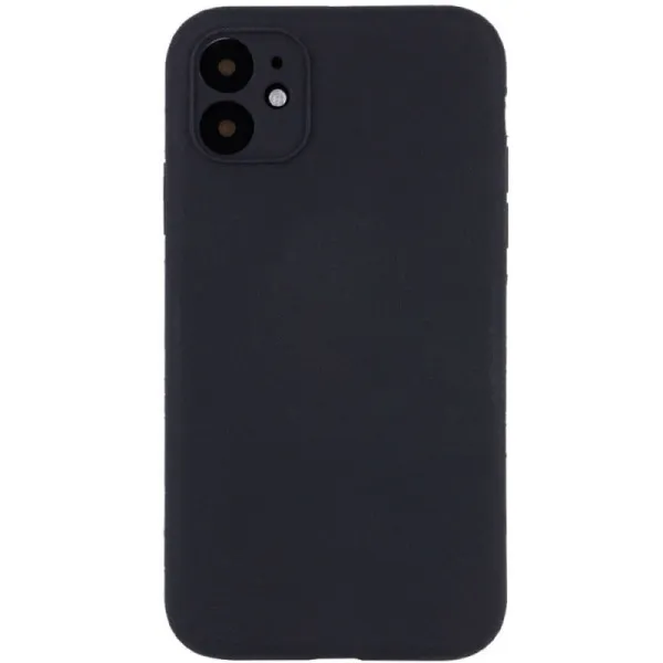 Чохол Silk Full Camera Protective (AA) NO LOGO для Apple iPhone 12 mini (5.4") — Чорний Чохол Silk Full Camera Protective (AA) NO LOGO для Apple iPhone 12 mini (5.4") — Чорний