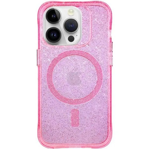 Чехол TPU Radiance with Magnetic Fit для Apple iPhone 12 Pro Max (6.7") — Розовый — фото 1 Чехол TPU Radiance with Magnetic Fit для Apple iPhone 12 Pro Max (6.7") — Розовый — фото 1