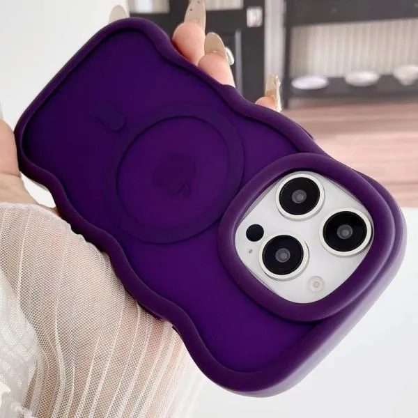 Чохол TPU+PC Undine with Magnetic Fit для Apple iPhone 12 Pro Max (6.7") — Фіолетовий — фото 4 Чохол TPU+PC Undine with Magnetic Fit для Apple iPhone 12 Pro Max (6.7") — Фіолетовий — фото 4