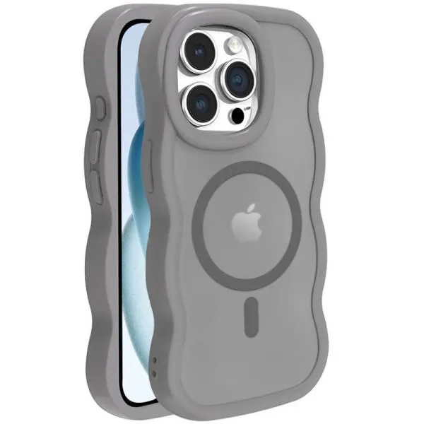 Чехол TPU+PC Undine with Magnetic Fit для Apple iPhone 12 Pro Max (6.7") — Серый — фото 1 Чехол TPU+PC Undine with Magnetic Fit для Apple iPhone 12 Pro Max (6.7") — Серый — фото 1