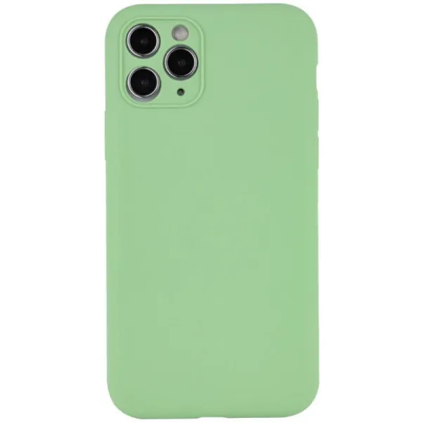 Чехол Silk Full Camera Protective (AA) NO LOGO для Apple iPhone 12 Pro Max (6.7") — Мятный — фото 1 Чехол Silk Full Camera Protective (AA) NO LOGO для Apple iPhone 12 Pro Max (6.7") — Мятный — фото 1