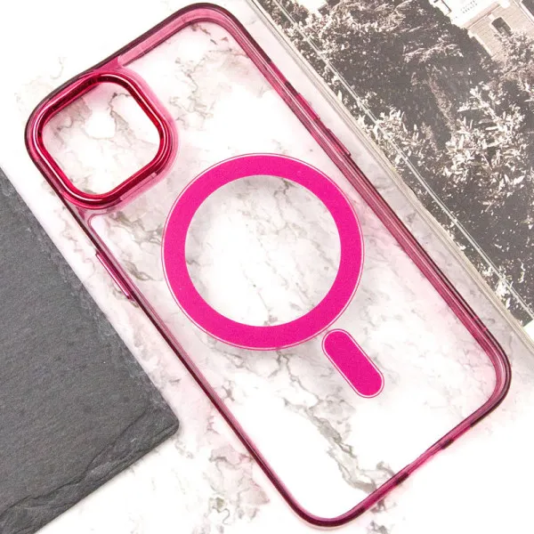 Чехол TPU Iris with Magnetic Fit для Apple iPhone 12 Pro Max (6.7") — Бордовый — фото 5 Чехол TPU Iris with Magnetic Fit для Apple iPhone 12 Pro Max (6.7") — Бордовый — фото 5