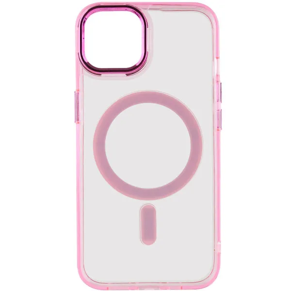 Чехол TPU Iris with Magnetic Fit для Apple iPhone 12 Pro Max (6.7") — Розовый — фото 1 Чехол TPU Iris with Magnetic Fit для Apple iPhone 12 Pro Max (6.7") — Розовый — фото 1
