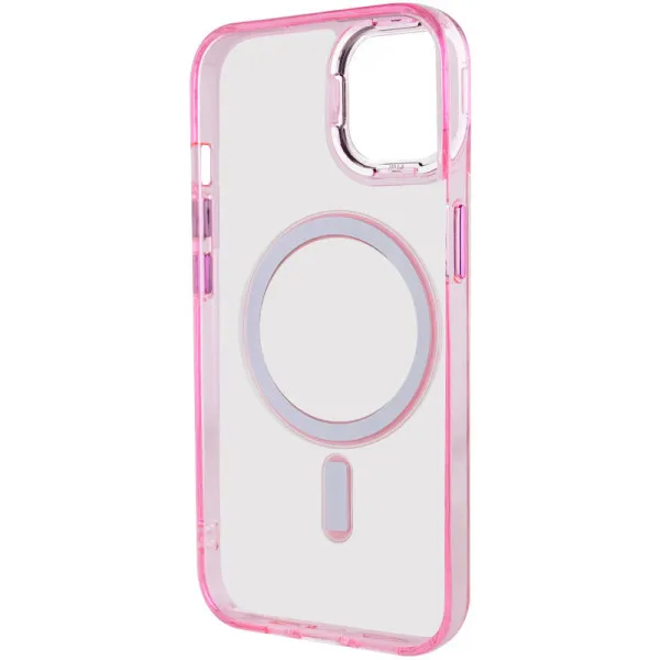 Чехол TPU Iris with Magnetic Fit для Apple iPhone 12 Pro Max (6.7") — Розовый — фото 4 Чехол TPU Iris with Magnetic Fit для Apple iPhone 12 Pro Max (6.7") — Розовый — фото 4