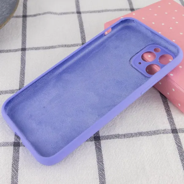 Чехол Silk Full Camera Protective (AA) NO LOGO для Apple iPhone 12 Pro Max (6.7") — Сиреневый — фото 5 Чехол Silk Full Camera Protective (AA) NO LOGO для Apple iPhone 12 Pro Max (6.7") — Сиреневый — фото 5