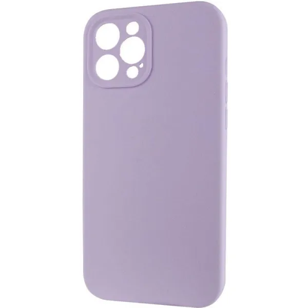 Чехол Silk Full Camera Protective (AA) NO LOGO для Apple iPhone 12 Pro Max (6.7") — Сиреневый — фото 3 Чехол Silk Full Camera Protective (AA) NO LOGO для Apple iPhone 12 Pro Max (6.7") — Сиреневый — фото 3