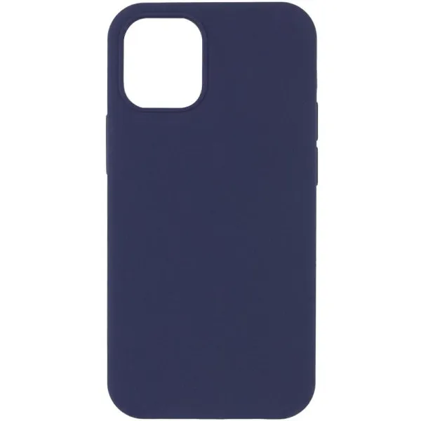 Чехол Silk Full Protective (AA) NO LOGO для Apple iPhone 12 Pro / 12 (6.1") — Темно-синий — фото 1 Чехол Silk Full Protective (AA) NO LOGO для Apple iPhone 12 Pro / 12 (6.1") — Темно-синий — фото 1