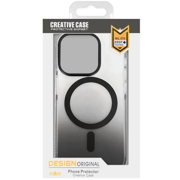 Чохол TPU+PC Phantom with Magnetic Fit для Apple iPhone 13 Pro Max (6.7") — Чорний — фото 3 Чохол TPU+PC Phantom with Magnetic Fit для Apple iPhone 13 Pro Max (6.7") — Чорний — фото 3