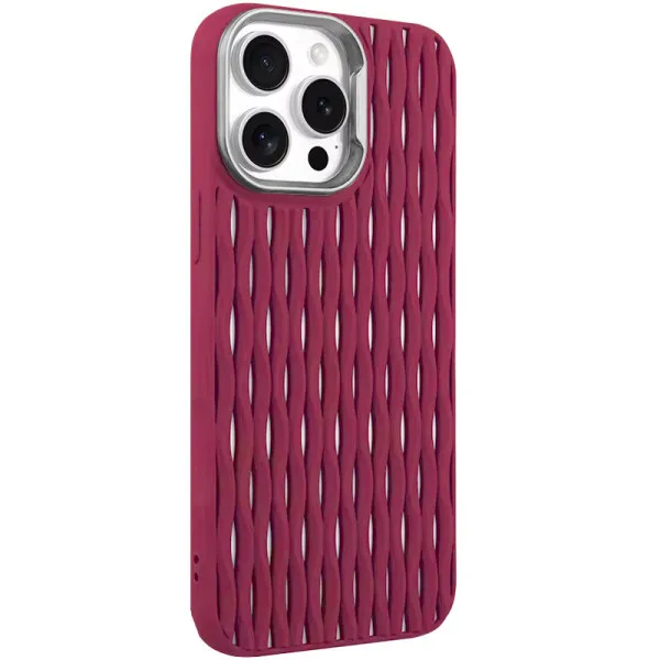 Чехол TPU Ribbio для Apple iPhone 13 Pro Max (6.7") — Красный — фото 1 Чехол TPU Ribbio для Apple iPhone 13 Pro Max (6.7") — Красный — фото 1