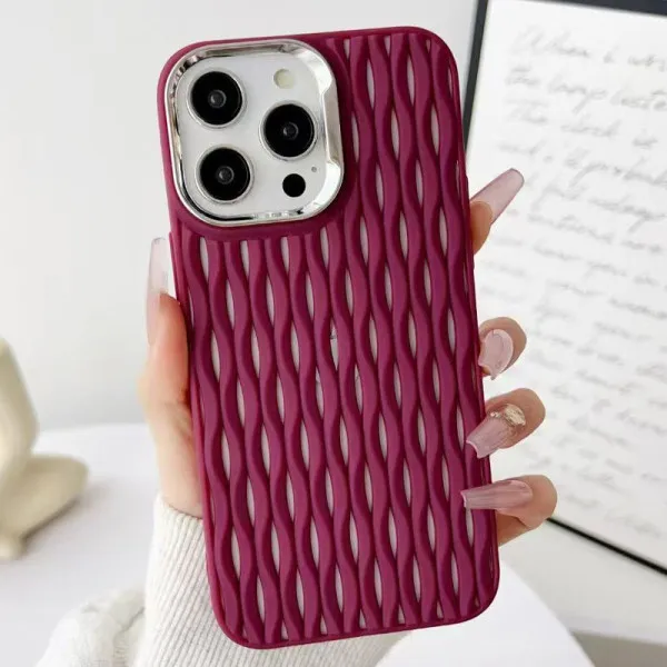 Чехол TPU Ribbio для Apple iPhone 13 Pro Max (6.7") — Красный — фото 2 Чехол TPU Ribbio для Apple iPhone 13 Pro Max (6.7") — Красный — фото 2