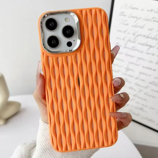 Чехол TPU Ribbio для Apple iPhone 13 Pro Max (6.7") — Оранжевый — фото 2 Чехол TPU Ribbio для Apple iPhone 13 Pro Max (6.7") — Оранжевый — фото 2