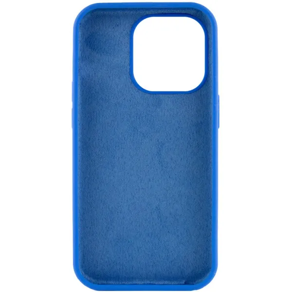 Чехол Silk Full Protective (AA) NO LOGO для Apple iPhone 13 Pro Max (6.7") — Синий — фото 4 Чехол Silk Full Protective (AA) NO LOGO для Apple iPhone 13 Pro Max (6.7") — Синий — фото 4