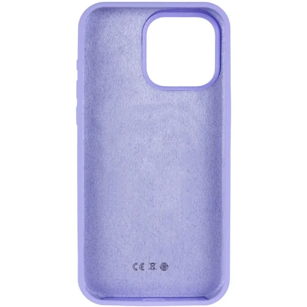 Чехол Silk Full Protective (AA) NO LOGO для Apple iPhone 13 Pro Max (6.7") — Сиреневый — фото 3 Чехол Silk Full Protective (AA) NO LOGO для Apple iPhone 13 Pro Max (6.7") — Сиреневый — фото 3