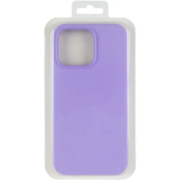 Чехол Silk Full Protective (AA) NO LOGO для Apple iPhone 13 Pro Max (6.7") — Сиреневый — фото 4 Чехол Silk Full Protective (AA) NO LOGO для Apple iPhone 13 Pro Max (6.7") — Сиреневый — фото 4