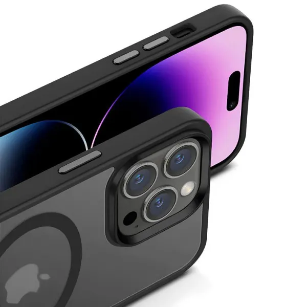 Чохол Ummi Colorful with Magnetic Fit для Apple iPhone 13 Pro (6.1") — Чорний — фото 3 Чохол Ummi Colorful with Magnetic Fit для Apple iPhone 13 Pro (6.1") — Чорний — фото 3