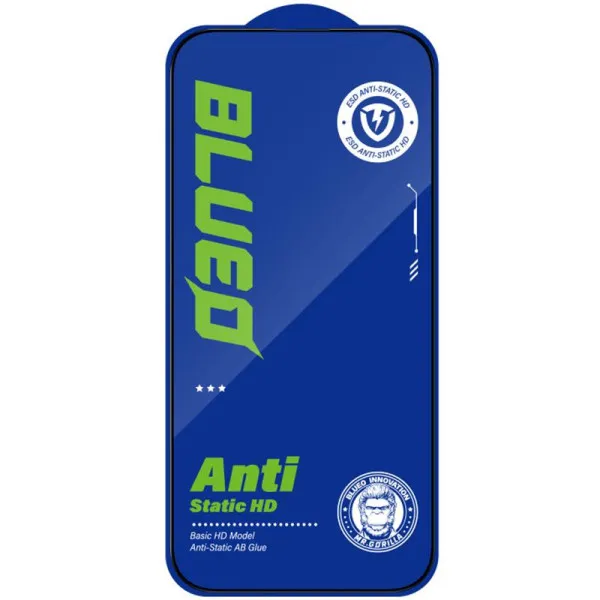 Защитное 2.5D стекло Blueo Full Cover HD для Apple iPhone 13 Pro / 13 / 14 / 16e / 17e (6.1") — Черный — фото 2 Защитное 2.5D стекло Blueo Full Cover HD для Apple iPhone 13 Pro / 13 / 14 / 16e / 17e (6.1") — Черный — фото 2