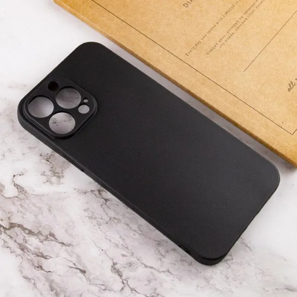 Чехол TPU Epik Black Full Camera для Apple iPhone 13 Pro (6.1") — Черный — фото 4 Чехол TPU Epik Black Full Camera для Apple iPhone 13 Pro (6.1") — Черный — фото 4