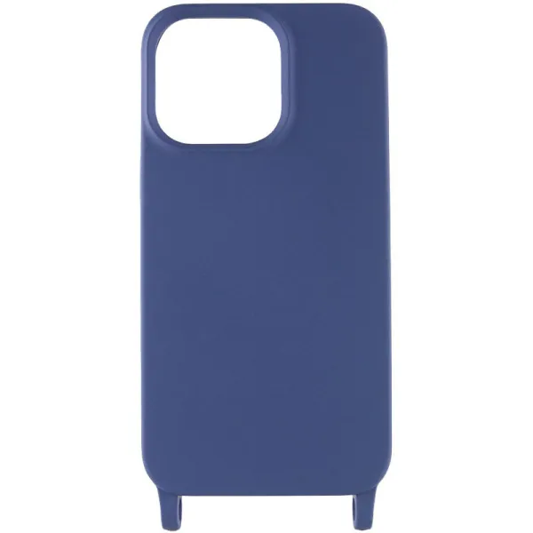 Чохол TPU two straps California для Apple iPhone 13 Pro (6.1") — Темно-синій — фото 2