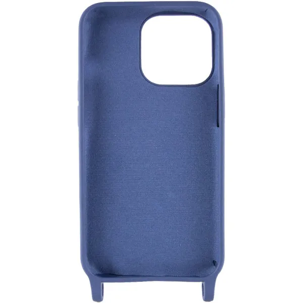 Чохол TPU two straps California для Apple iPhone 13 Pro (6.1") — Темно-синій — фото 3